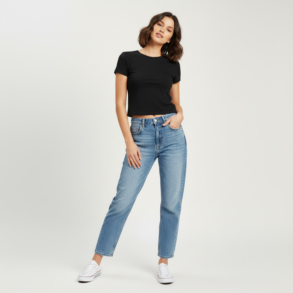 Camiseta Feminina Algodão Peruano em Oferta na Shopee