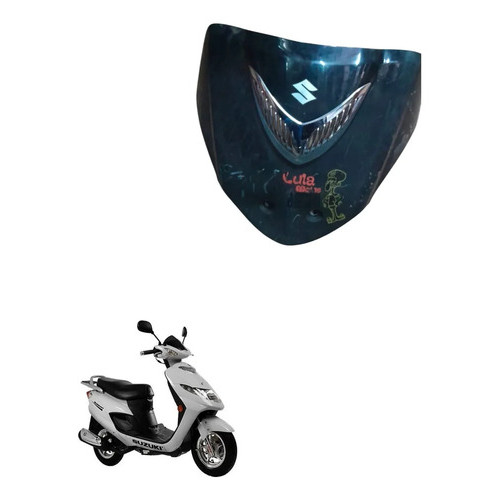 Carenagem Frontal Burgman 125 2008 Original Usado Preto