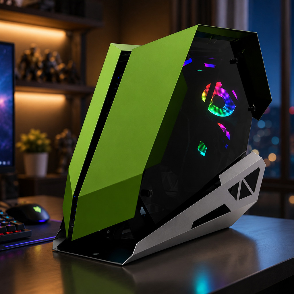 Gabinete Gamer para PC ATX Micro ATX Water Cooler 240mm Placa de Vídeo 310mm DELTA-VIPER GA