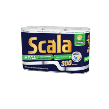 Papel Toalha Scala Plus Mega 360 Folhas