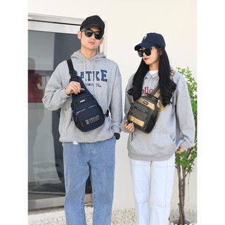 Novo estilo lazer ao ar livre cruz saco de peito das mulheres dos homens ao ar livre mochila de viagem de um ombro grand