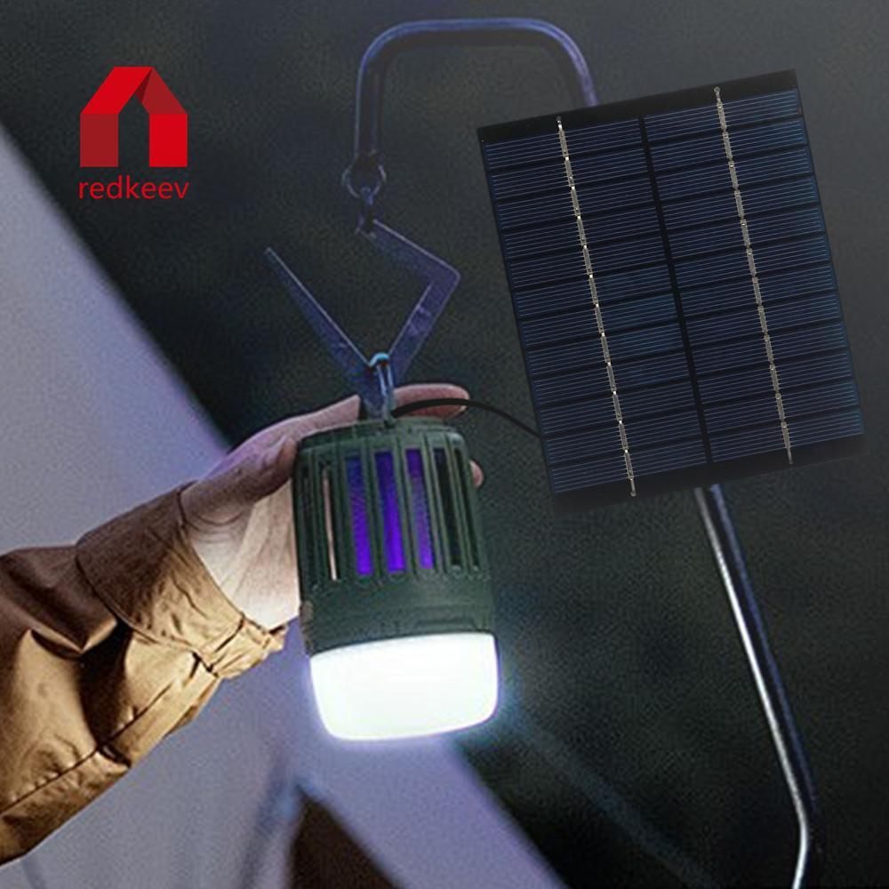 Carregador Solar 2W 12V Com Porta Tipo C De Painel Portátil Para Câmera De Bateria Recarregável