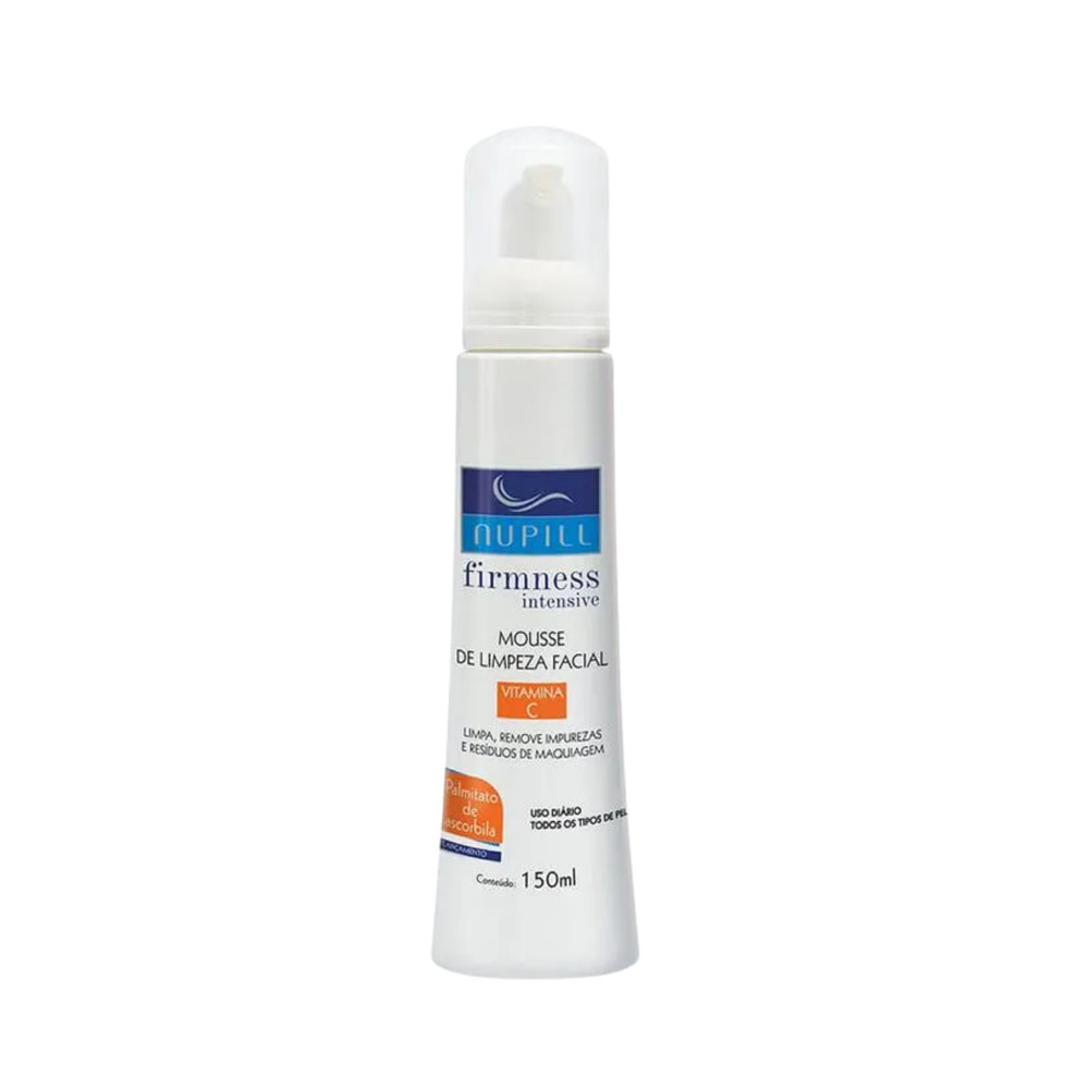 Nupill Facial Firmness Intensive Vitamina C Mousse de Limpeza 150ml