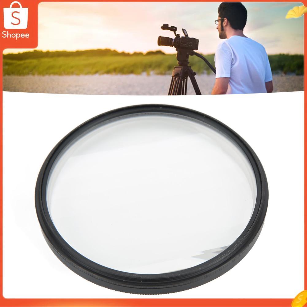 Lente de filtro linear para fotografia, resistente ao desgaste, prisma de câmera transparente, liga de alumínio