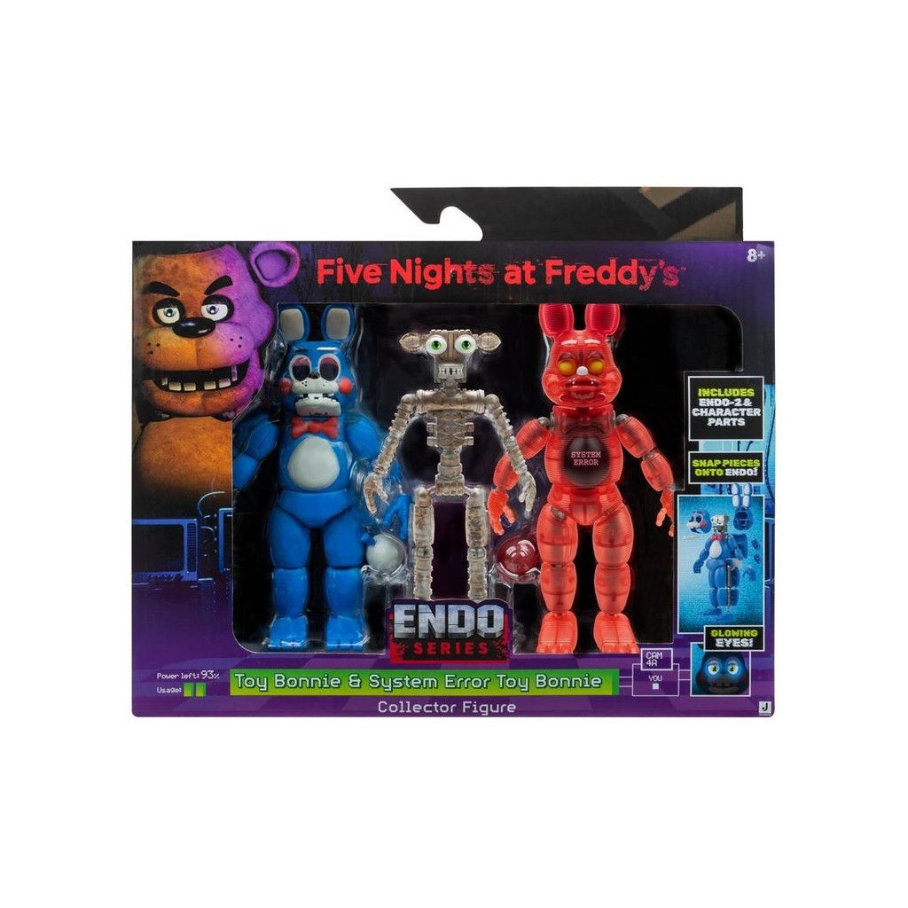 Five Nights at Freddy's Wave 2 Endo Series Toy Bonnie E Erro Do Sistema