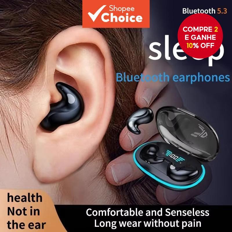 X55 Fones De Ouvido Mini À Prova Dwireless Água Sem Fio Bluetooth 5.3 Redução Ruído Alta Qualidade Para Esporte Jogo Son