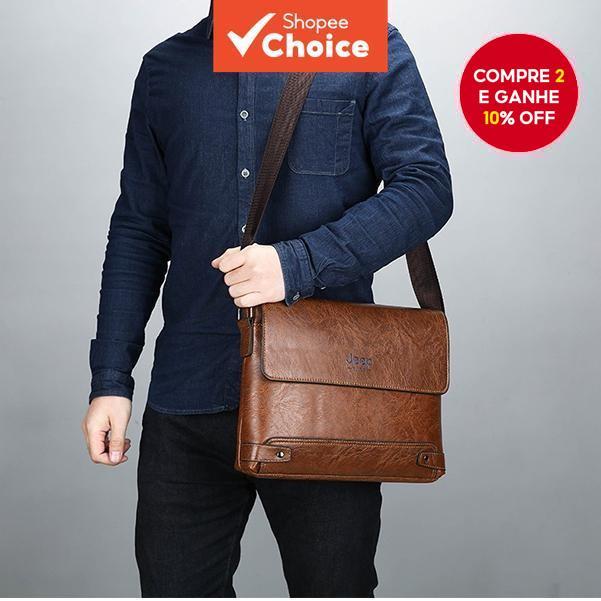 Nova bolsa de negócios masculina, simples, de couro macio, bolsa de ombro, pasta casual, bolsa cruzada, bolsa pendurada