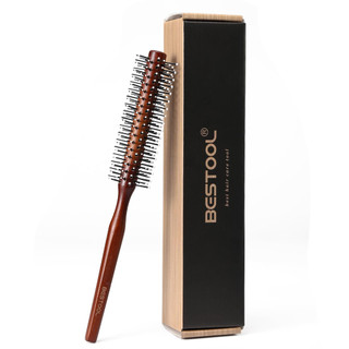 BESTOOL escova de rolo escova de cabelo rolo pente escova de madeira cuidados capilares 
