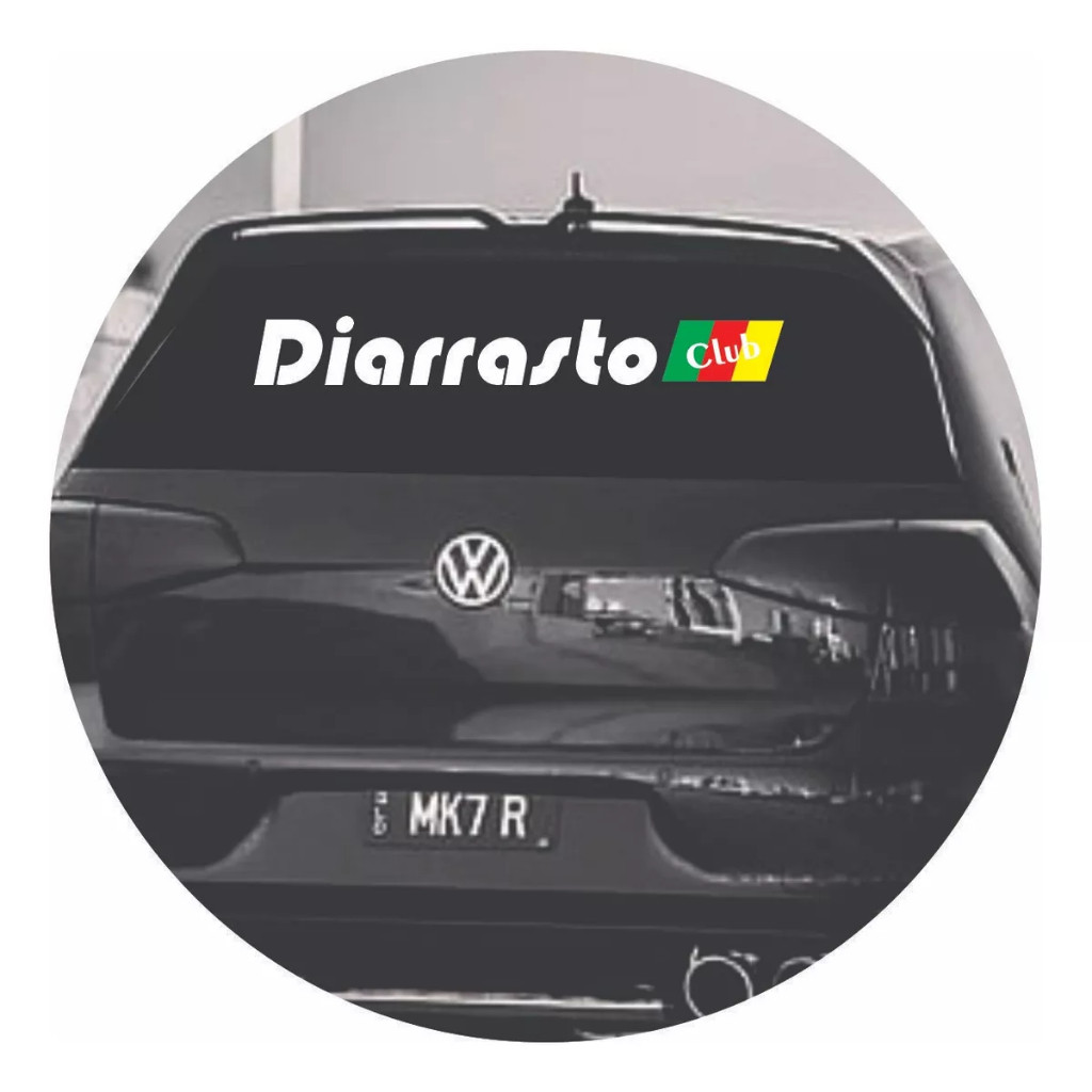 Adesivo Diarrasto Club Tuning Rebaixados Parabrisa Low Car