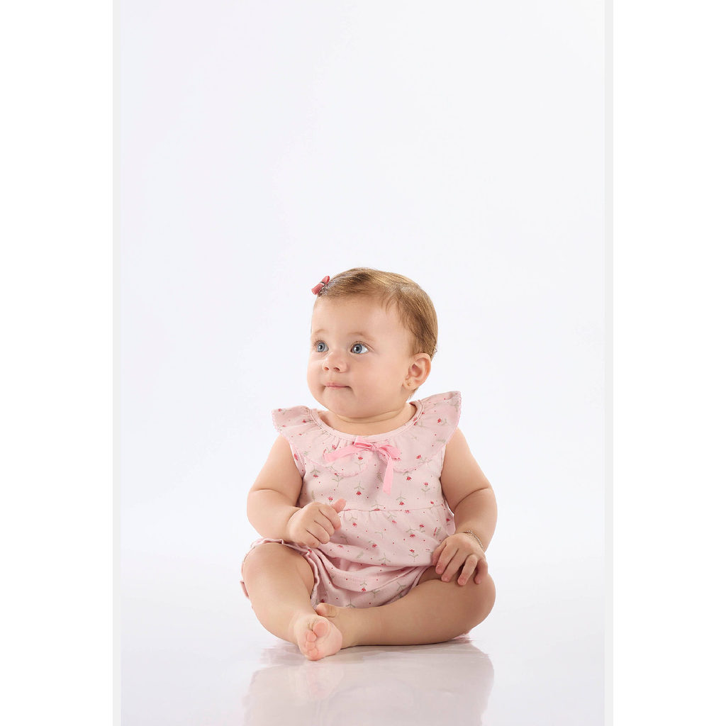 Conjunto Bebê Menina em Suedine Up Baby