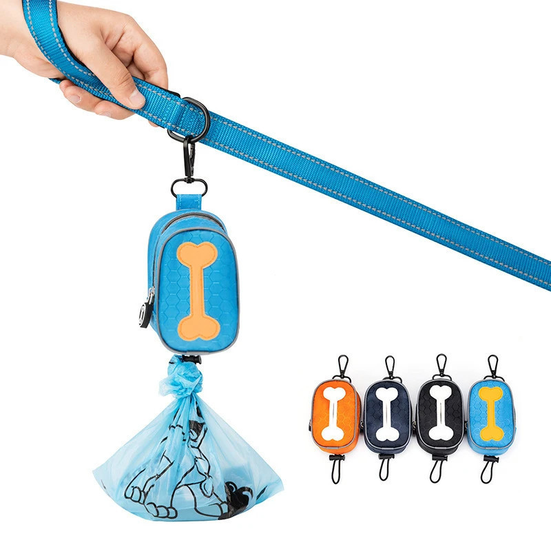 Novos Sacos De Armazenagem Para Cocô Animais Domésticos Oxford Dog Poop Collection Bag Dispensador Portátil De Lixo