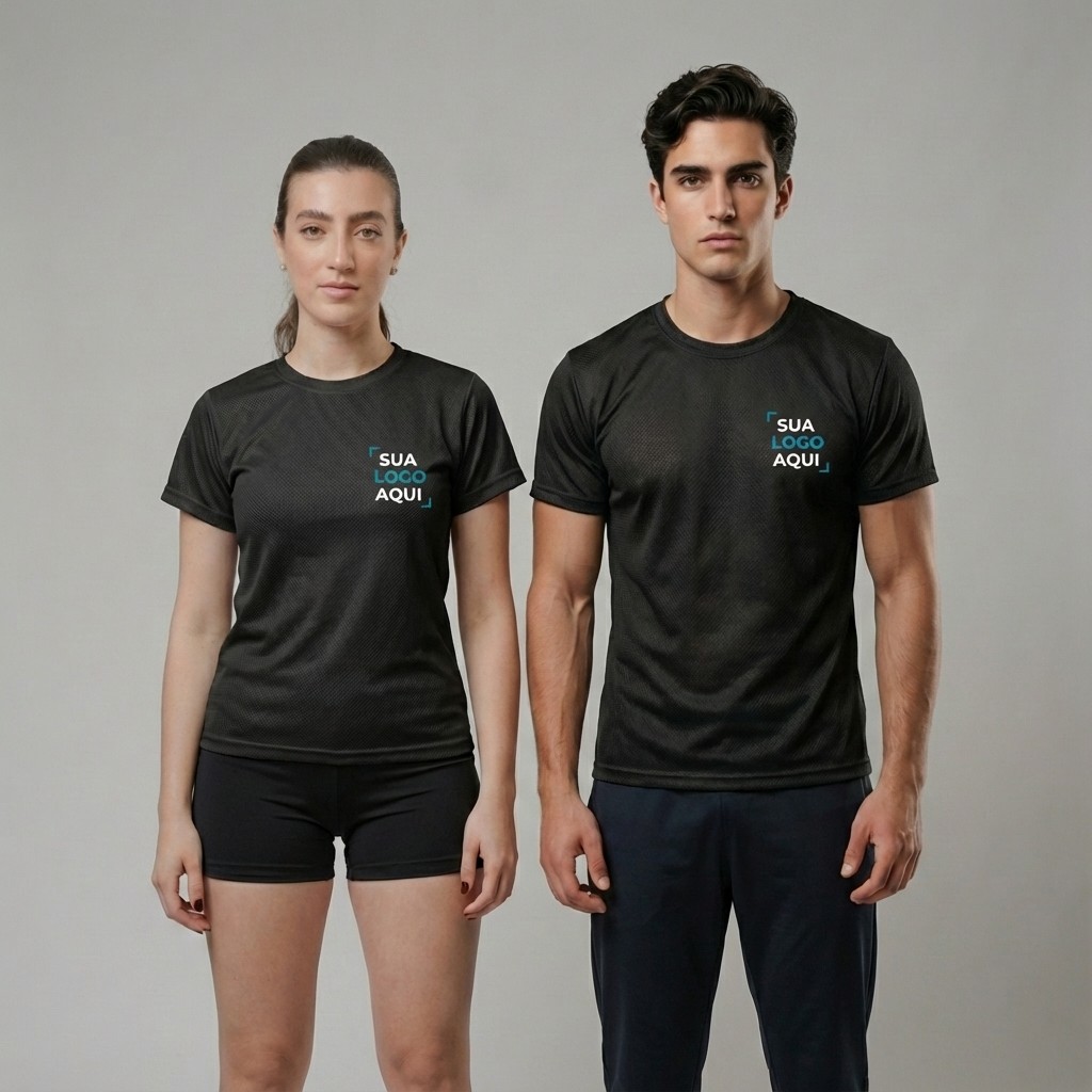 Camiseta Dry Fit Estampa Personallzada Respirável Térmica UV em Oferta na Shopee
