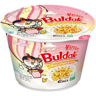 Lamen Coreano Samyang Buldak Cream Carbonara Big Bowl 120g em Oferta na Shopee