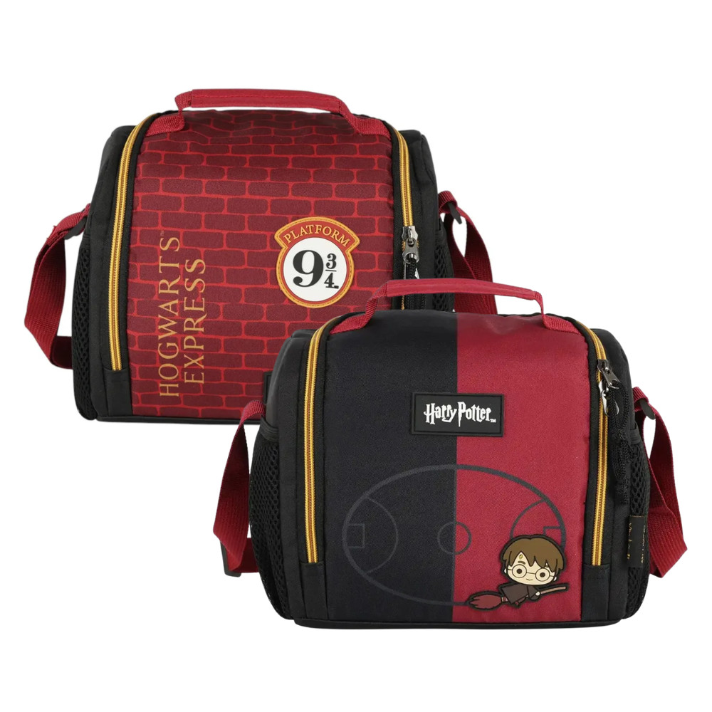 Lancheira Térmica Escolar Harry Potter Hogwarts