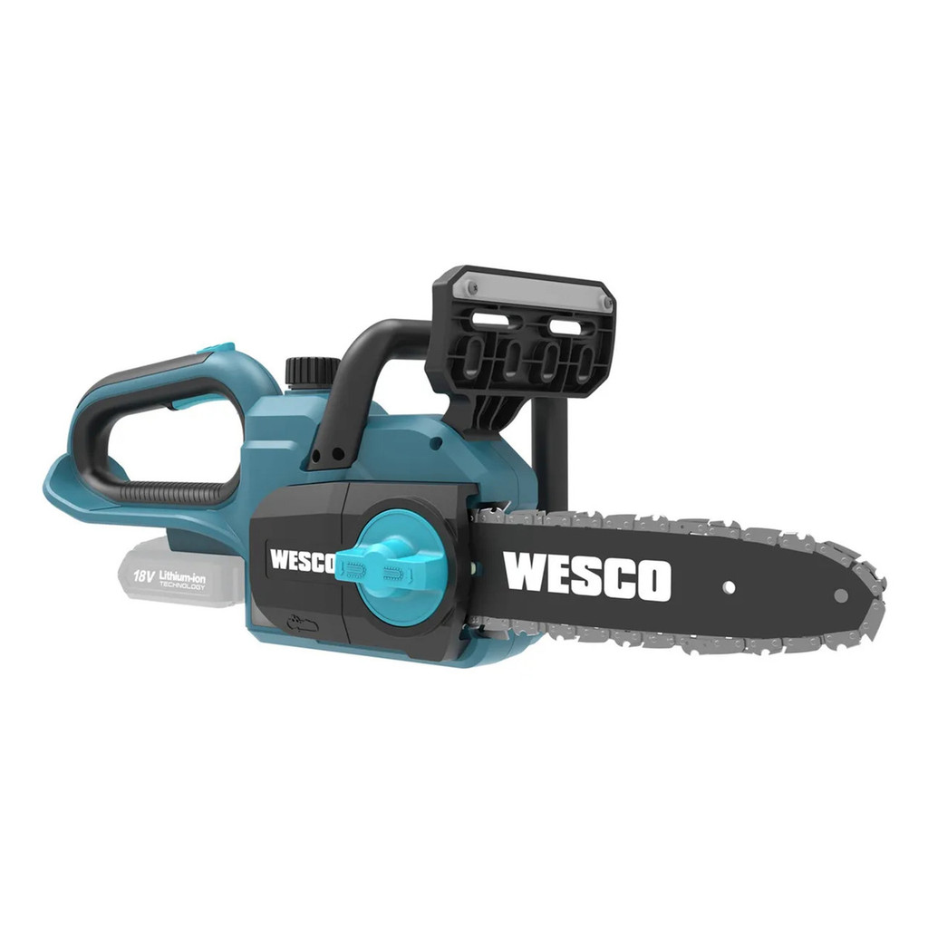 Motosserra 18v 25cm Com 2 Bateria 4ah Carreg Wesco WS8304.9