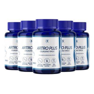 Colágeno Tipo 2+ Cúrcuma Artro Plus Kit 5frascos 300cápsulas