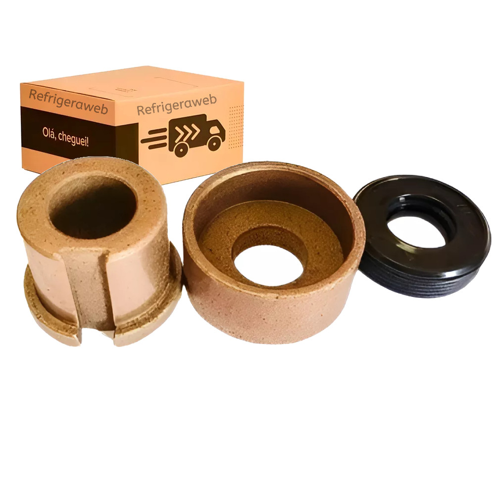 Kit Reparo Retentor Bucha Compativel Agitador Tanquinho Colormaq Lcm