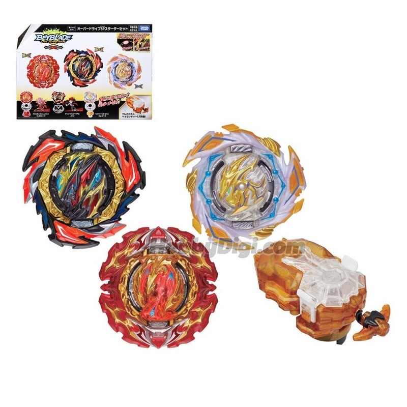 Takara Tomy Beyblade Burst DB B-191 Overdrive Special Starter Set