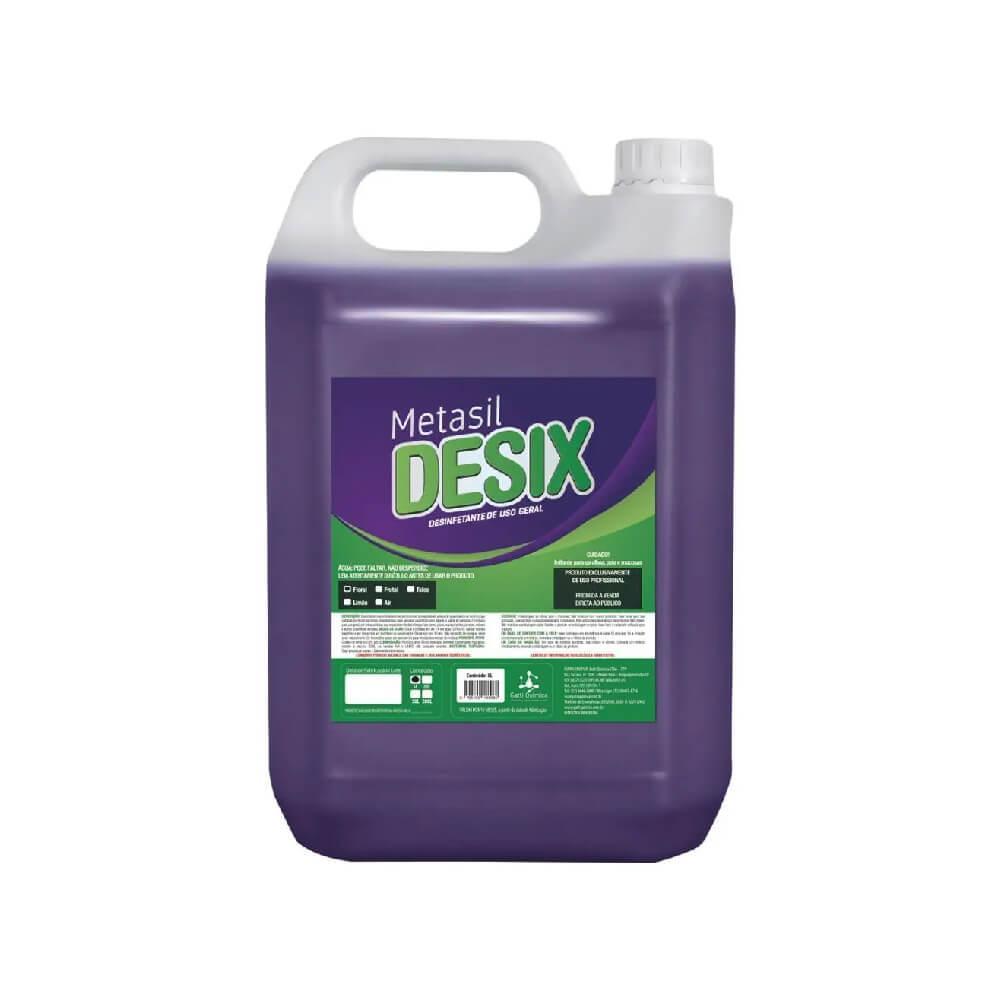 Desinfetante Bactericida Metasil Desix Floral 5 Litros - Uso Geral