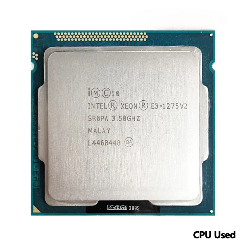 Intel Xeon E3-1275V2 E3 1275 V2 CPU Quad-Core Usada 3.5 GHz 8M 77W LGA 1155