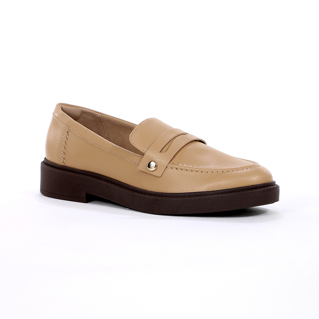 Mocassim Anacapri Bold Pala Removível Marrom - Feminino