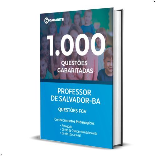Caderno Professor Salvador BA 1000 Questões Gabaritadas