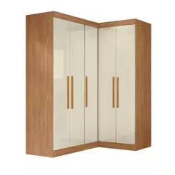 Quarto Modulado de Canto Madrid com 5 Portas Maxel