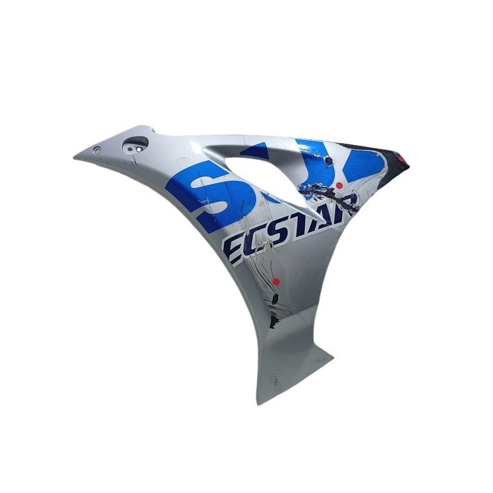 CARENAGEM LATERAL ESQUERDA C/AVARIA GSXR SRAD 1000 2018-2024 ( ORIGINAL )