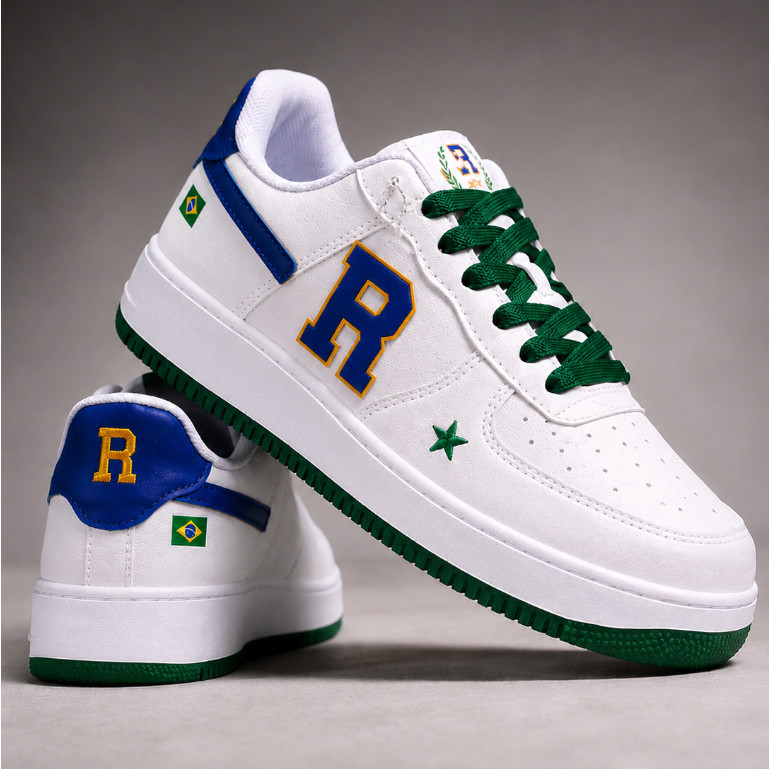 TENIS DO BRASIL  FORCE BRANCO  LANÇAMENTO  ENVIO FULL
