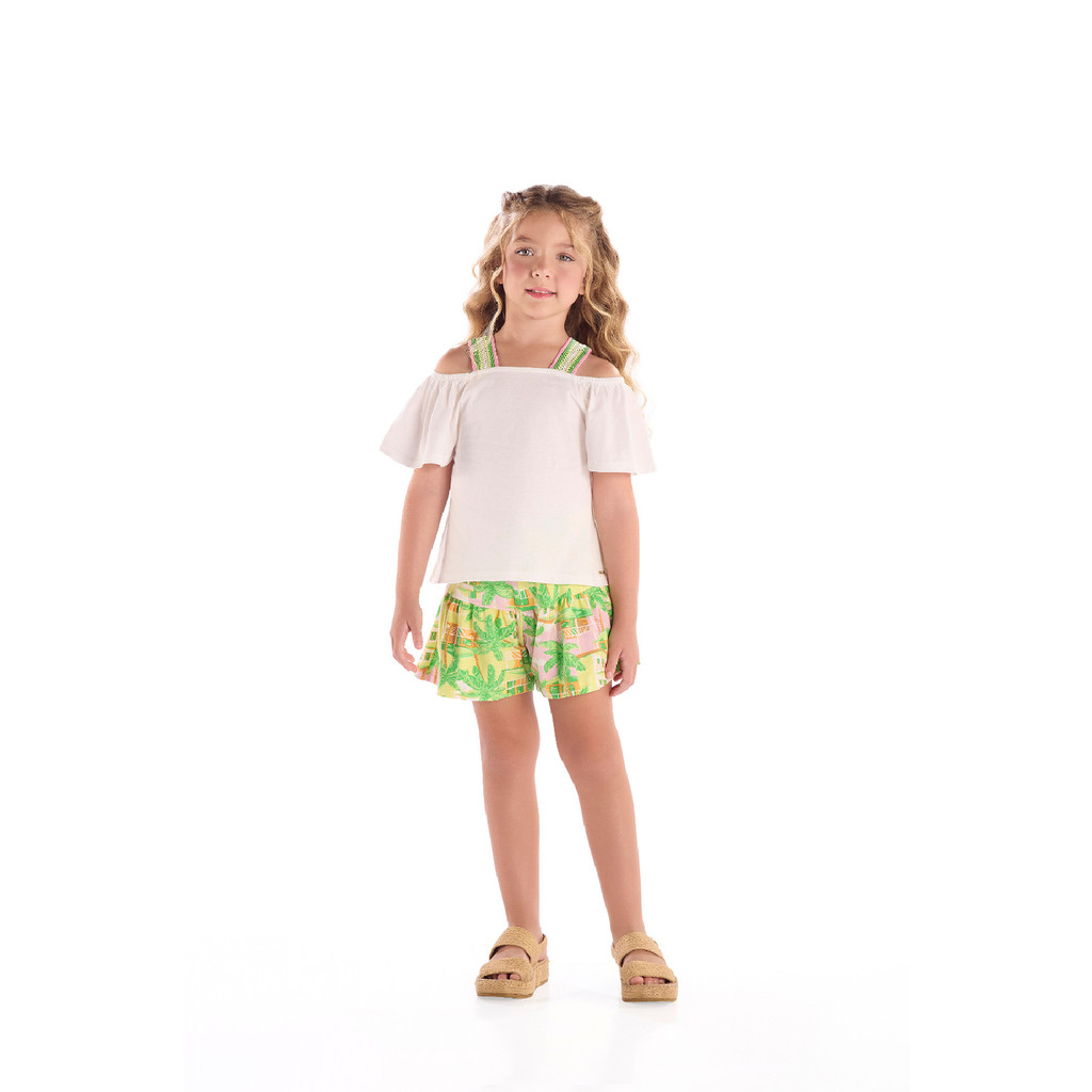 Conjunto Bata Algodão Short Quimby