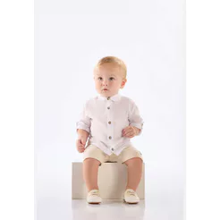 Camisa Social para Bebê Menino Up Baby