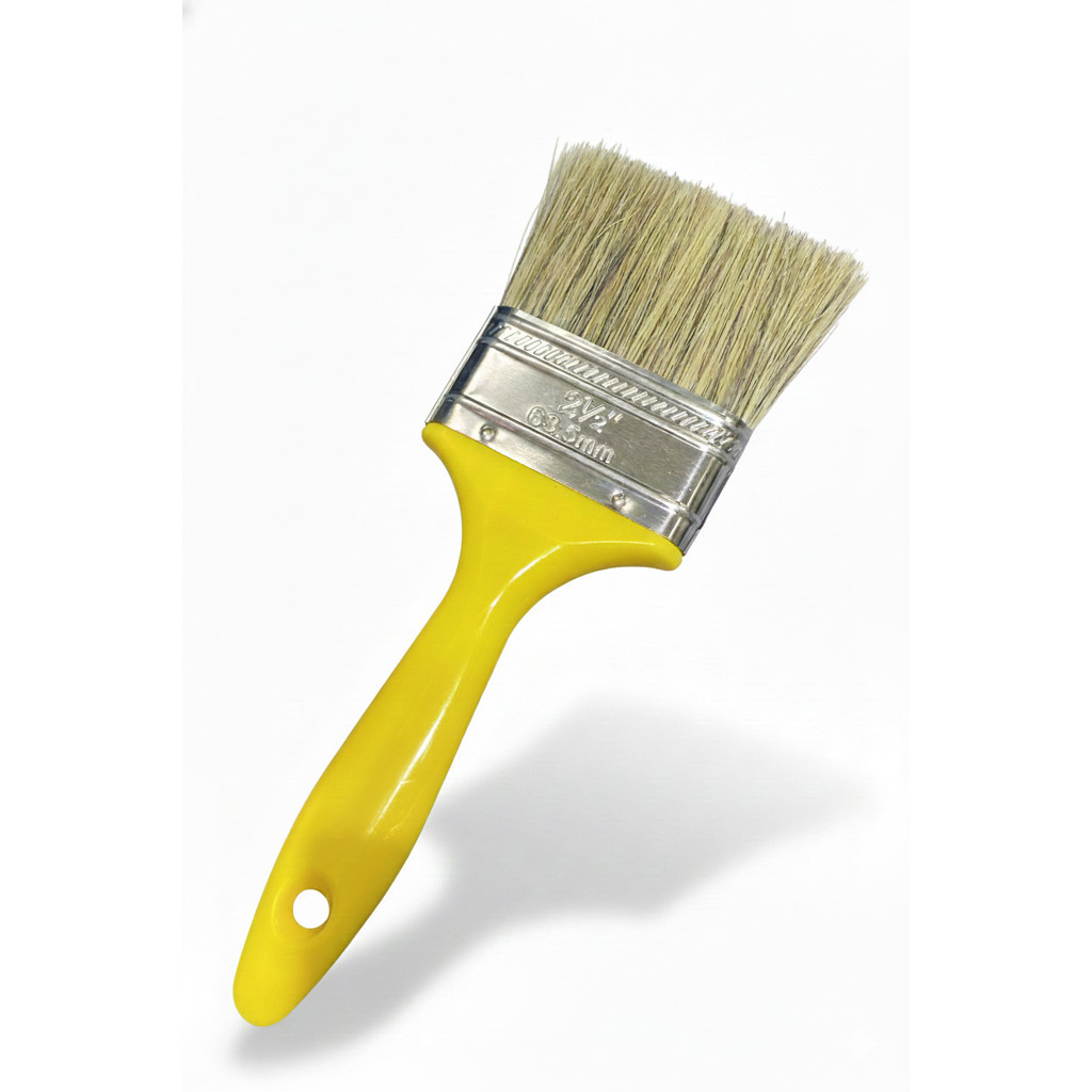 Pincel Trincha de Cerdas Grisalhas para Pintura 2½” (63mm) – Profissional e Resistente