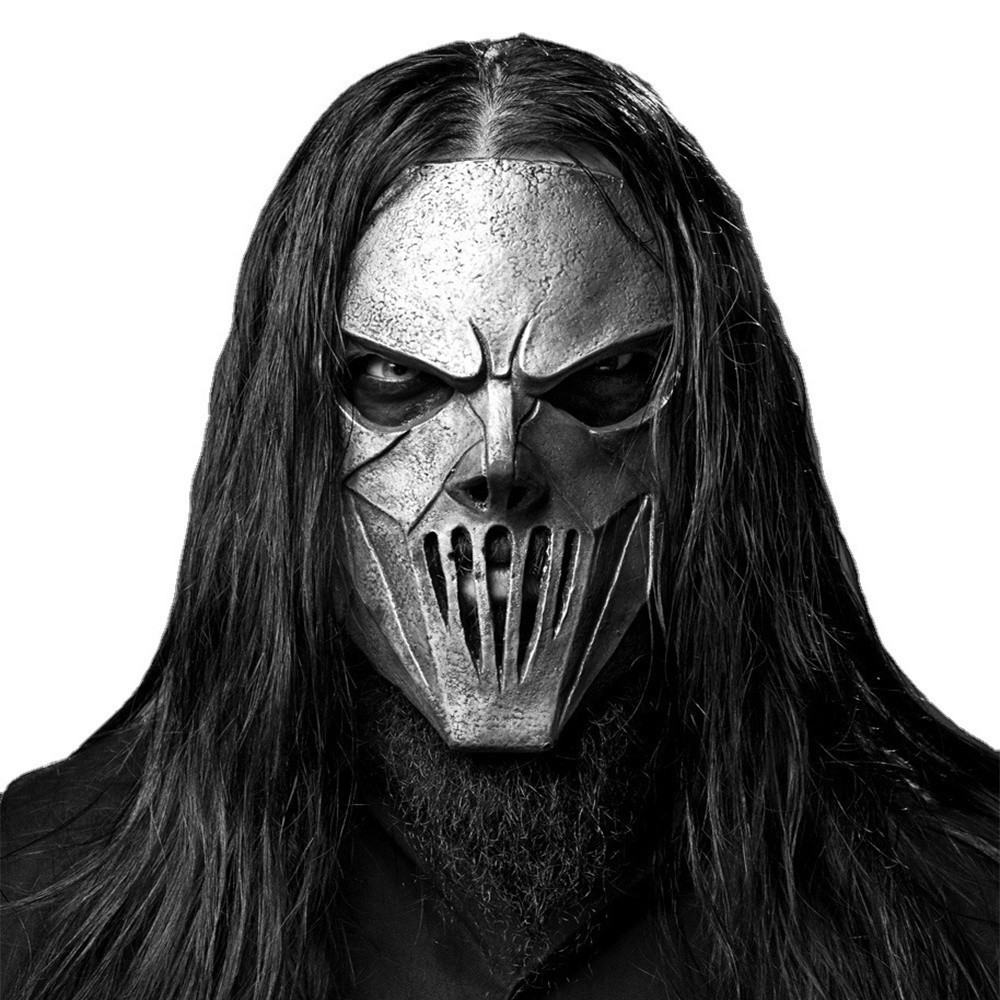Máscara de Palhaço Steampunk Slipknot para Adultos, Estilo Heavy Metal Rock, Máscara de Esqueleto Assustadora para Cospl