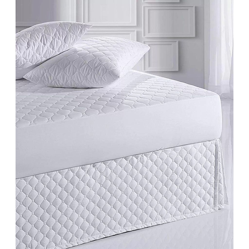 Detalhes do Protetor de Colchão Impermeável Casal Altenburg Branco
