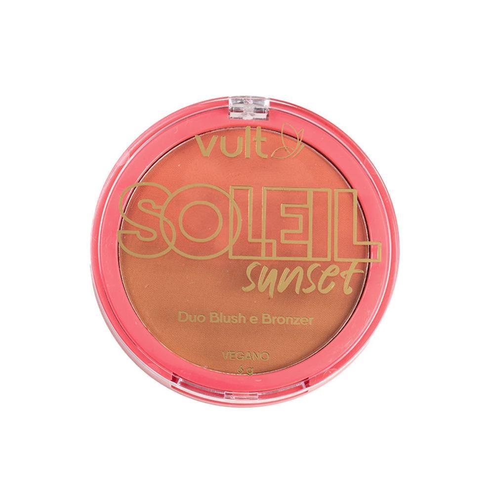 Vult Soleil Sunset Pó Compacto Duo Blush e Bronzer 6g em Oferta na Shopee