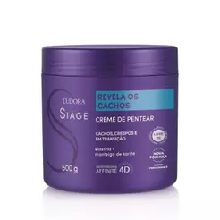 Eudora Creme Para Pentear Siàge Revela Os Cachos 500g