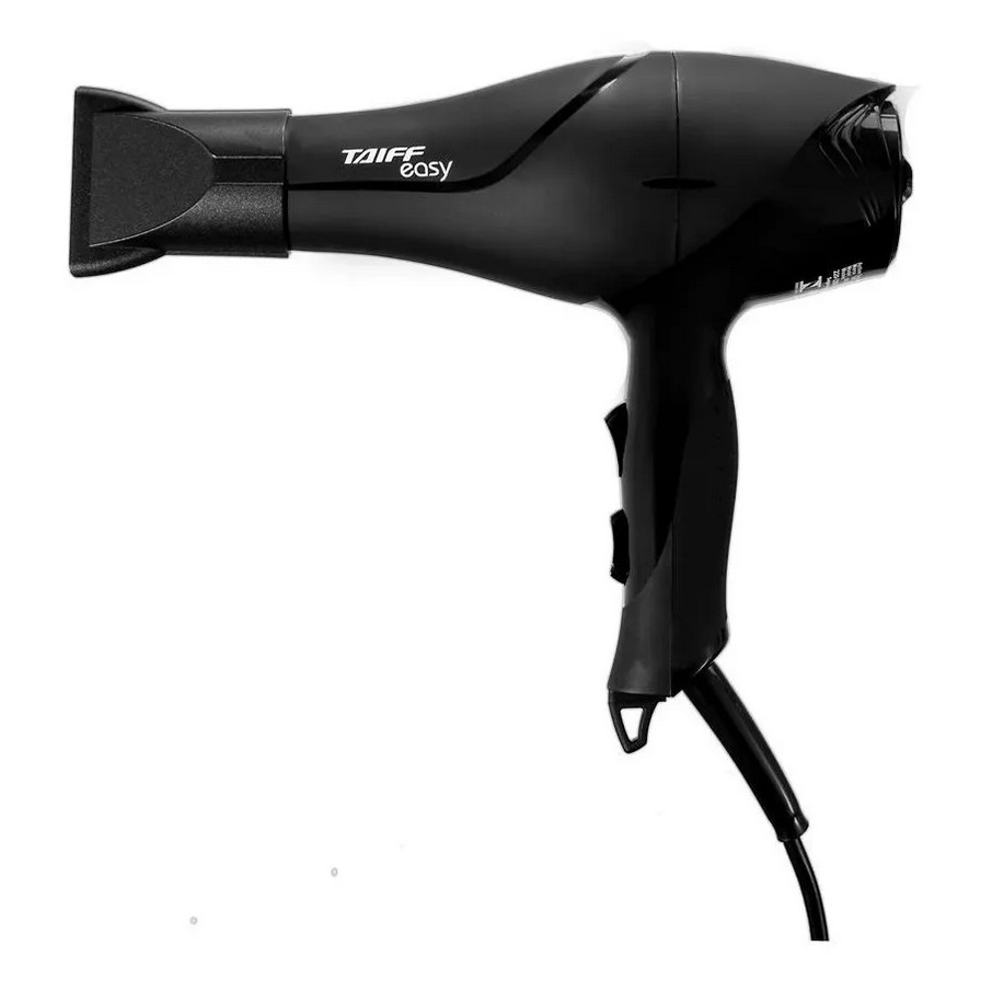 Secador De Cabelos Motor Ac Profissional Easy 1700w Taiff Cor Preto em Oferta na Shopee