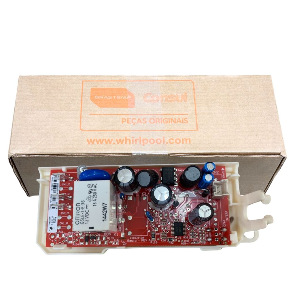 Placa geladeira consul crd48f crd49a crd37z w10678923 bivolt