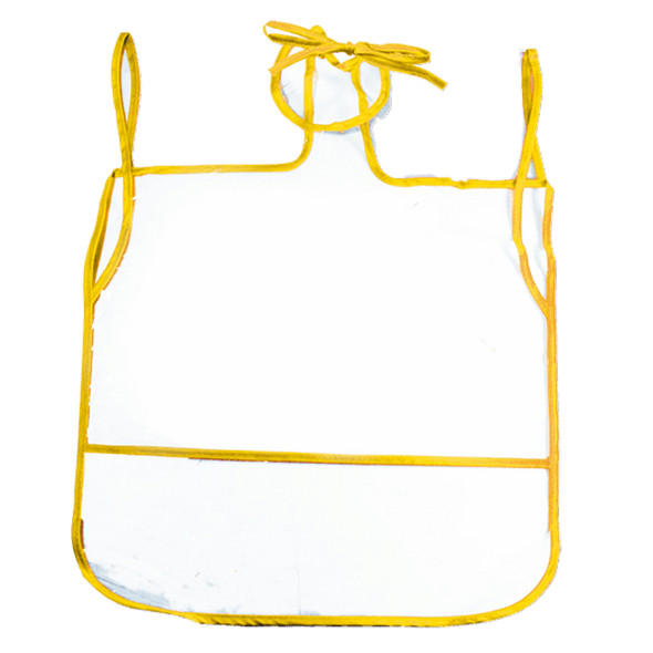 Avental Plastico Infantil Liso -  KIT