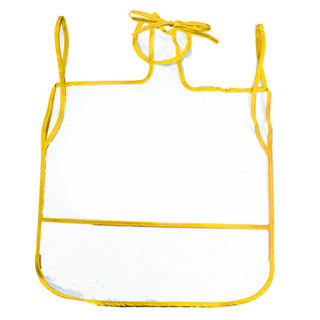 Avental Plastico Infantil Liso -  KIT