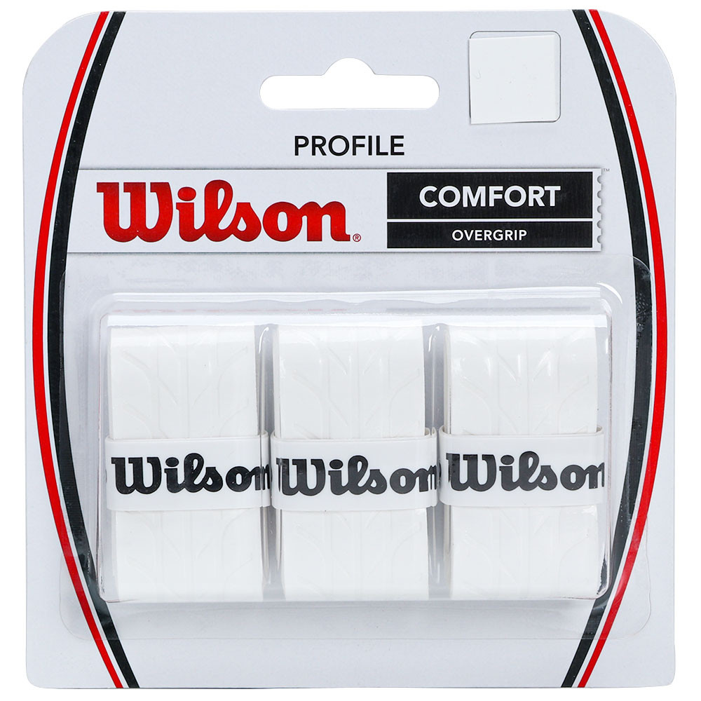 Overgrip Wilson Profile Comfort Over Grip Para Raquetes de Tênis Beach Tennis Padel Badminton Squash