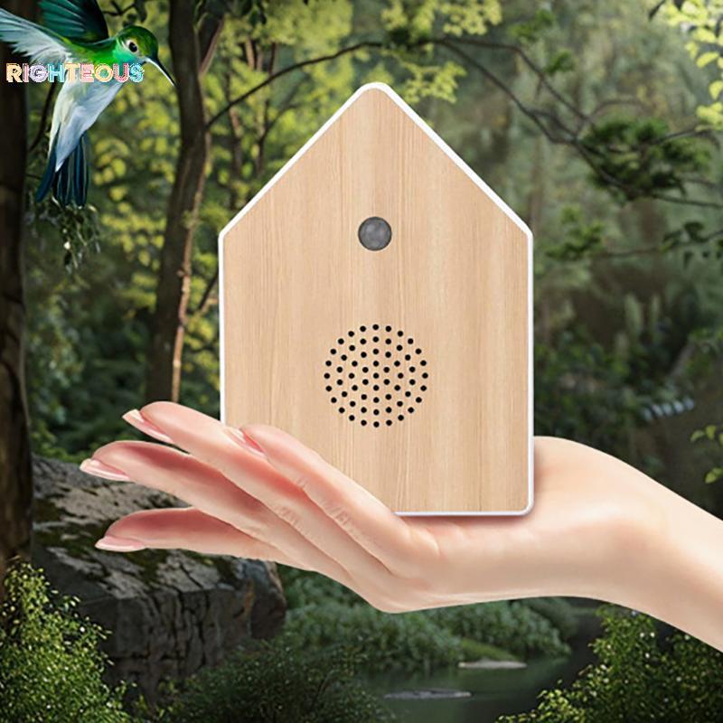 Rightrous Pássaro Chilrear Caixa De Som Portátil 12 Natureza Vozes Interior Máquina Ruído Ambiente Mesa Montagem Na Pare