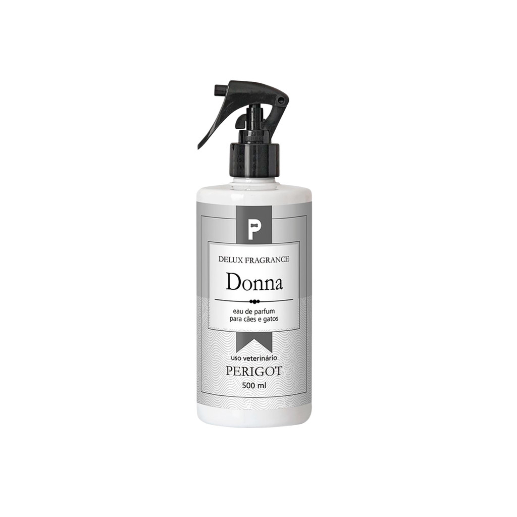 Perfume Donna Perigot para Cachorros E Gatos 500 ML Banho e Tosa, Melhor Perfume, Cheiroso