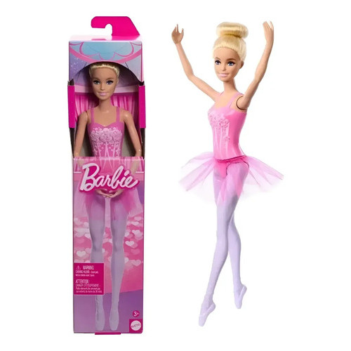 Boneca Barbie Bailarina 30 Cm Original - Mattel