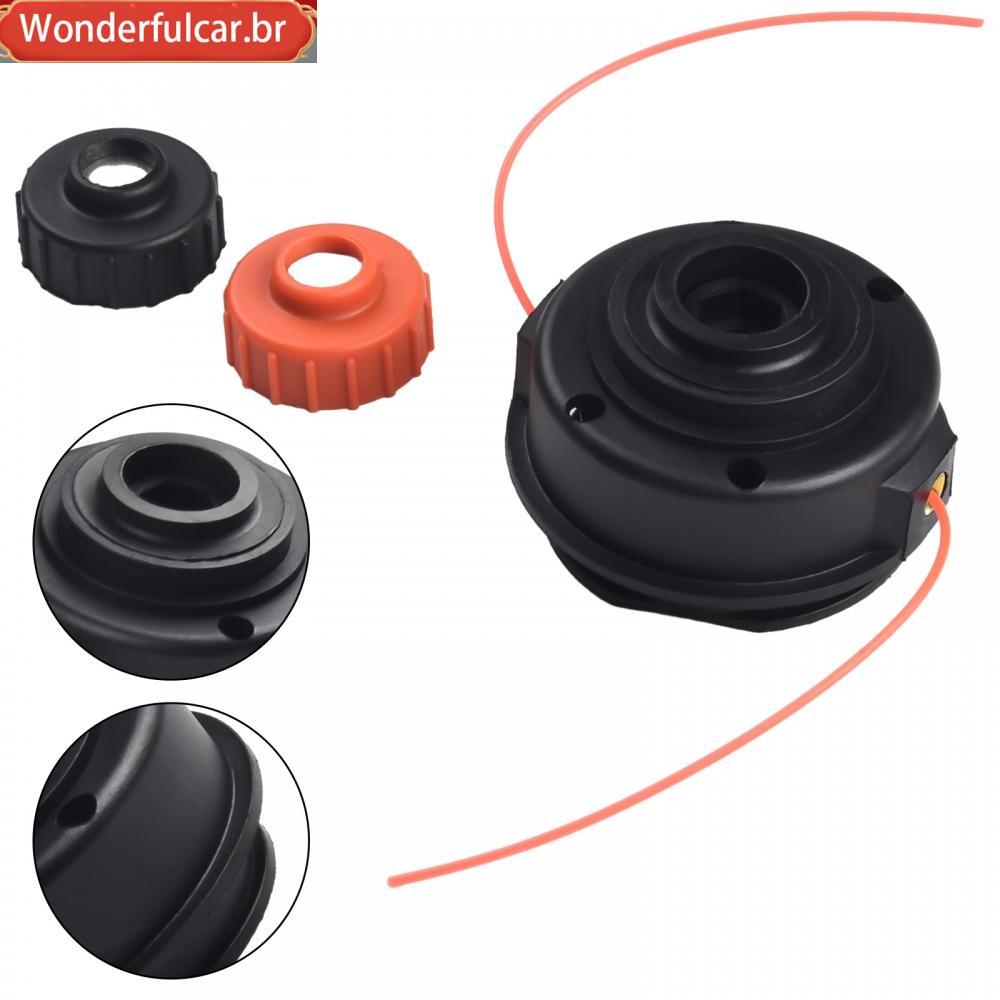 [WDFU-BR]1pc Trimmer Head Ws215 Ws2200 With Two Bump Knob For Craftsman Wc205 Wc210 Wc215