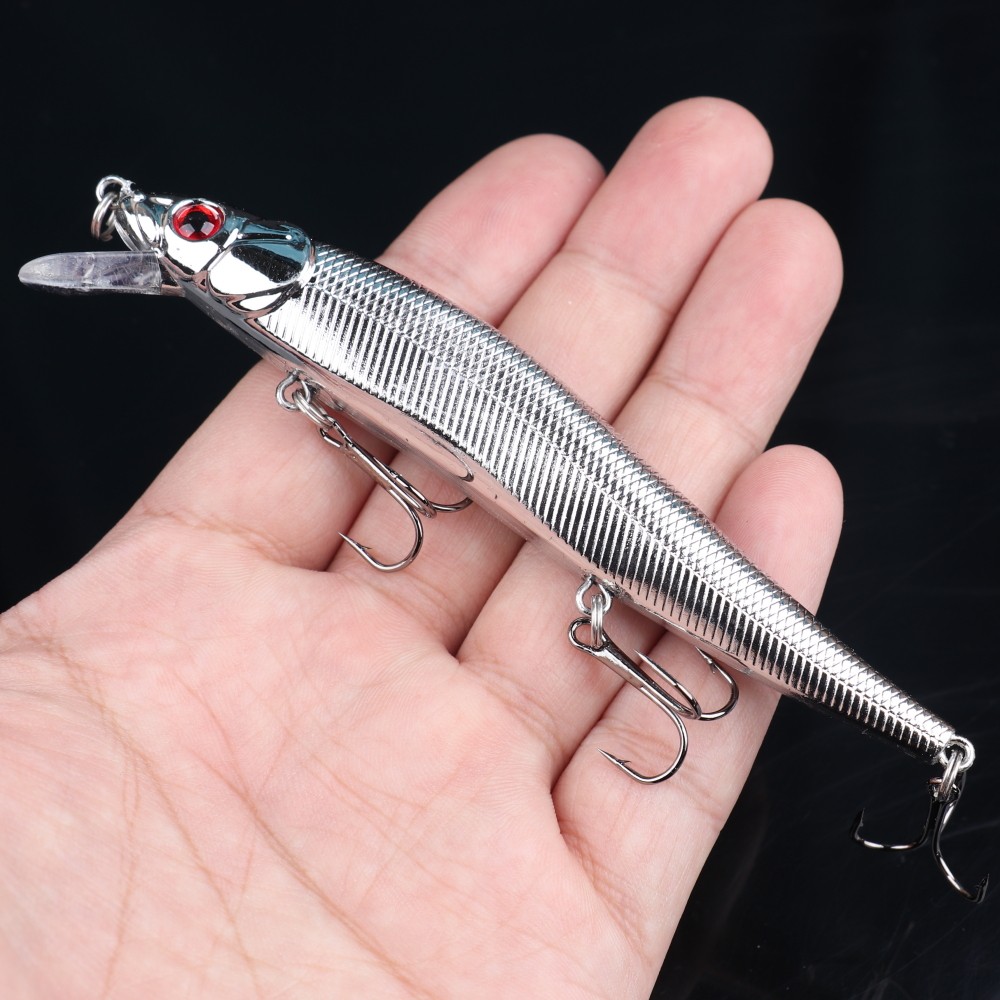 1 Pçs Crankbait Isca Artificial De Pesca Superior Água Swimbait 11.5cm 14g