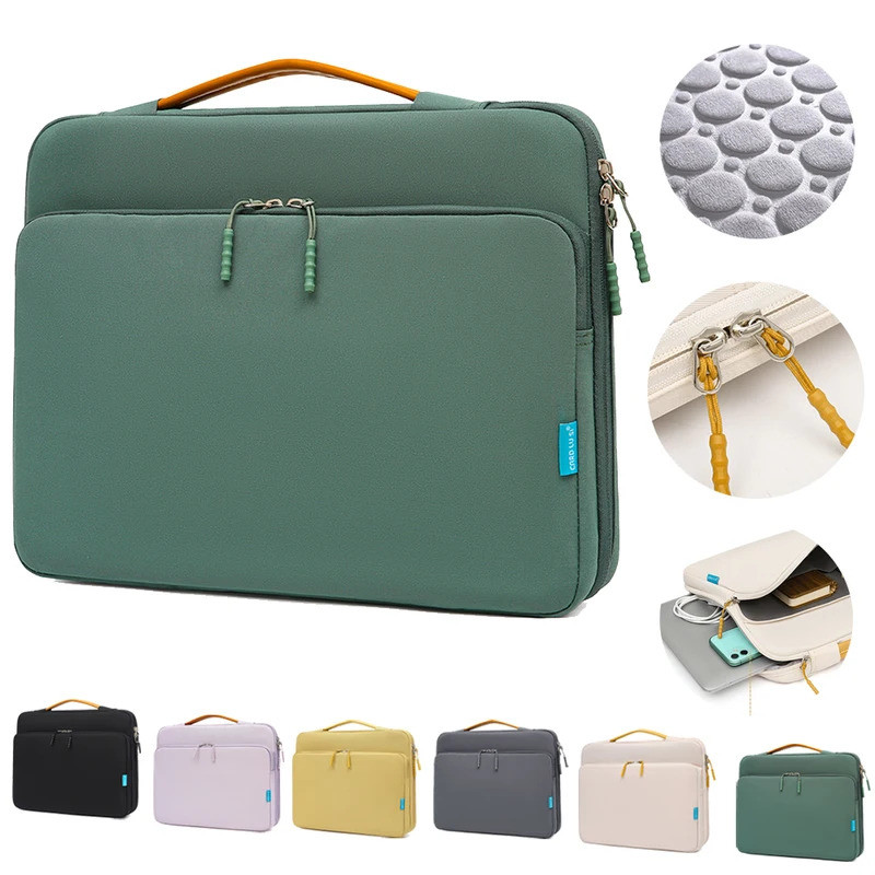 Bolsa Para Laptop 13.3 14.1 15.6 Polegadas , Capa Notebook Macbook Air Pro , Portátil Transporte De Viagem , Computador