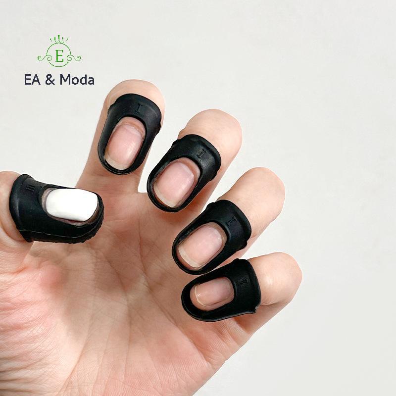 EA & Moda 1 Peça Capa De Dedo Bronzeado Anti Uv Lâmpada Led Luvas De Proteção Contra Radiação Ferramenta De Equipamento