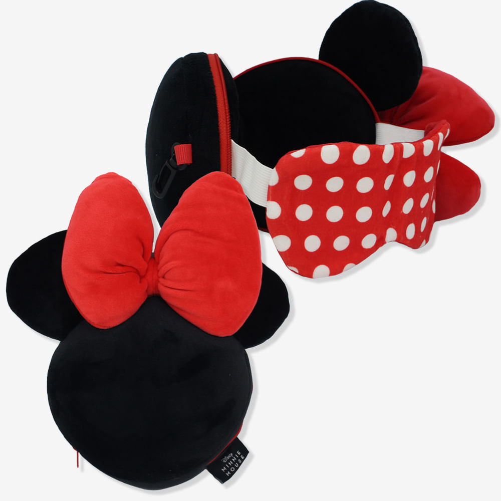 Máscara de Dormir com Almofada Minnie Mouse  – Disney em Oferta na Shopee