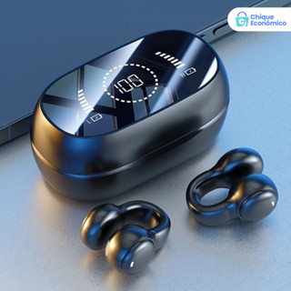 Fone Bluetooth Clip 2026 Tecnologia Avançada Não Intra Auricular Longa Autonomia Proteção Auditiva Superior em Oferta na Shopee